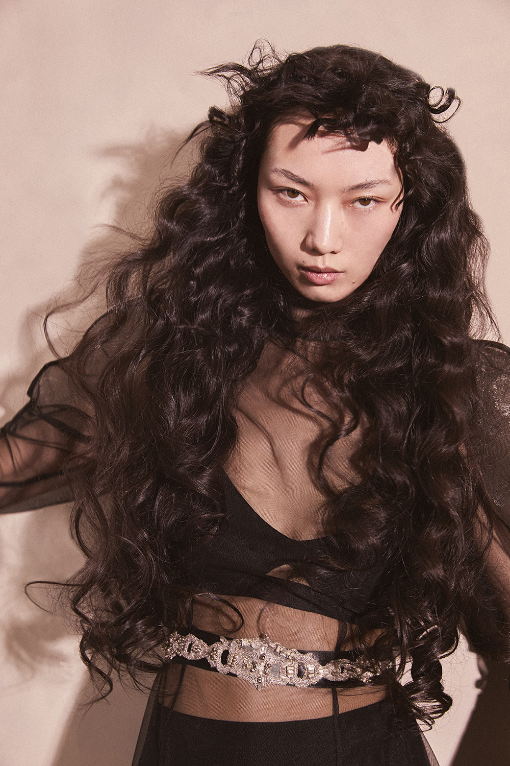 Long Brunette Curls - Eunji Kim - Afterglow Collection